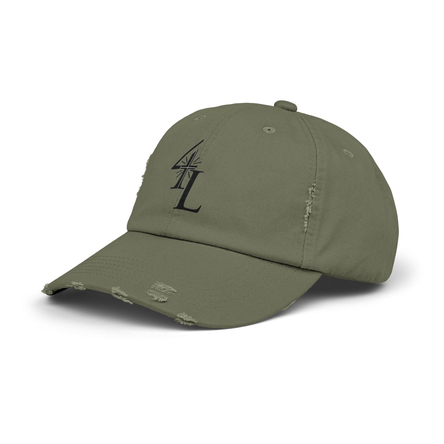 4Life Unisex Distressed Cap