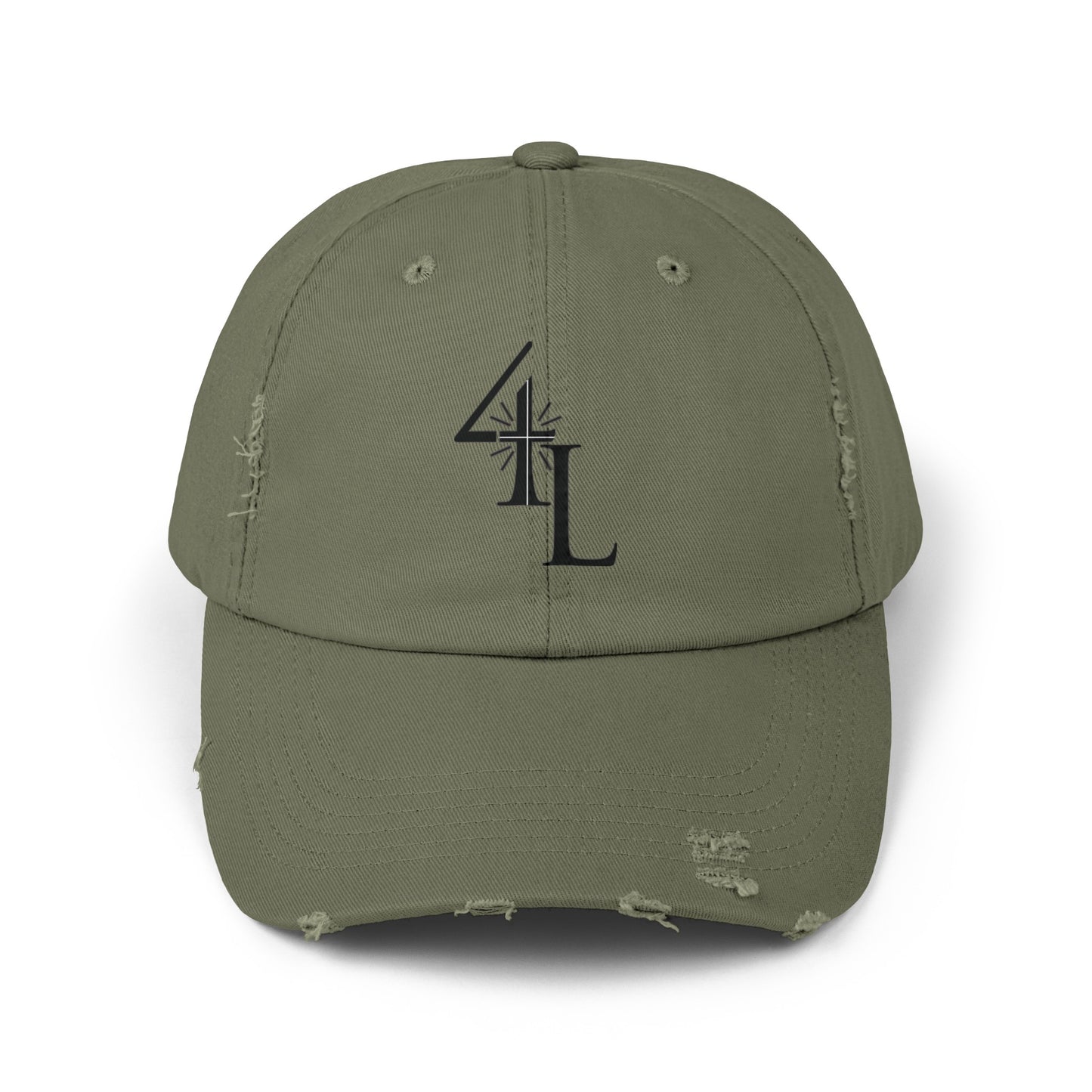 4Life Unisex Distressed Cap